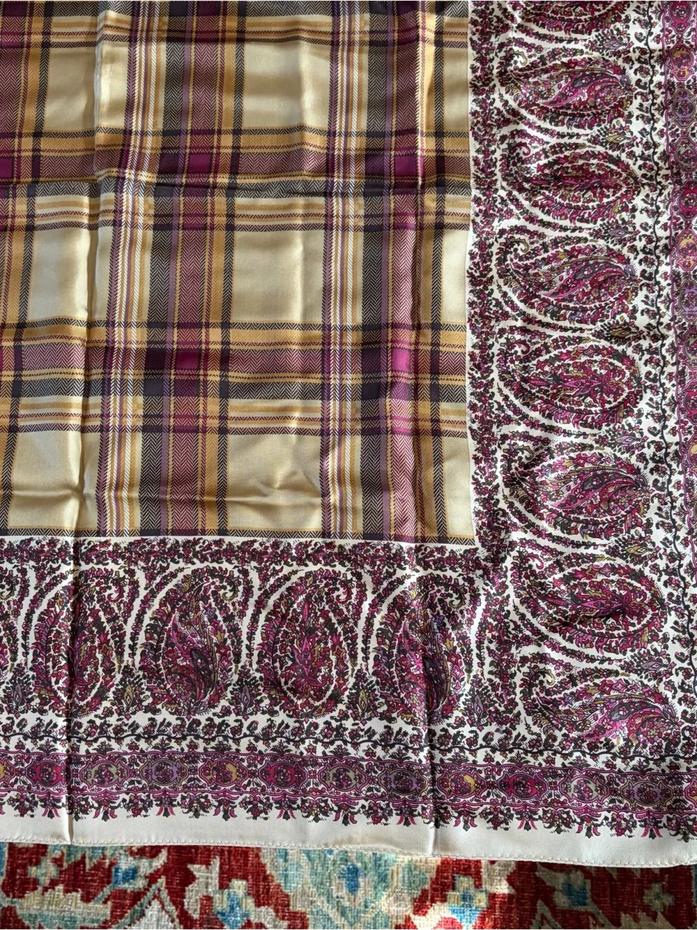 NWOT Echo silk scarf